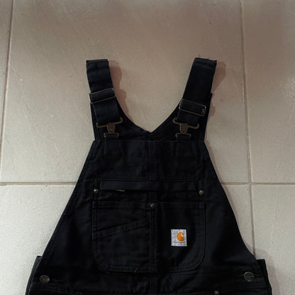 (XS) Carhartt Overol Nuevo Full Black Sin Detalles