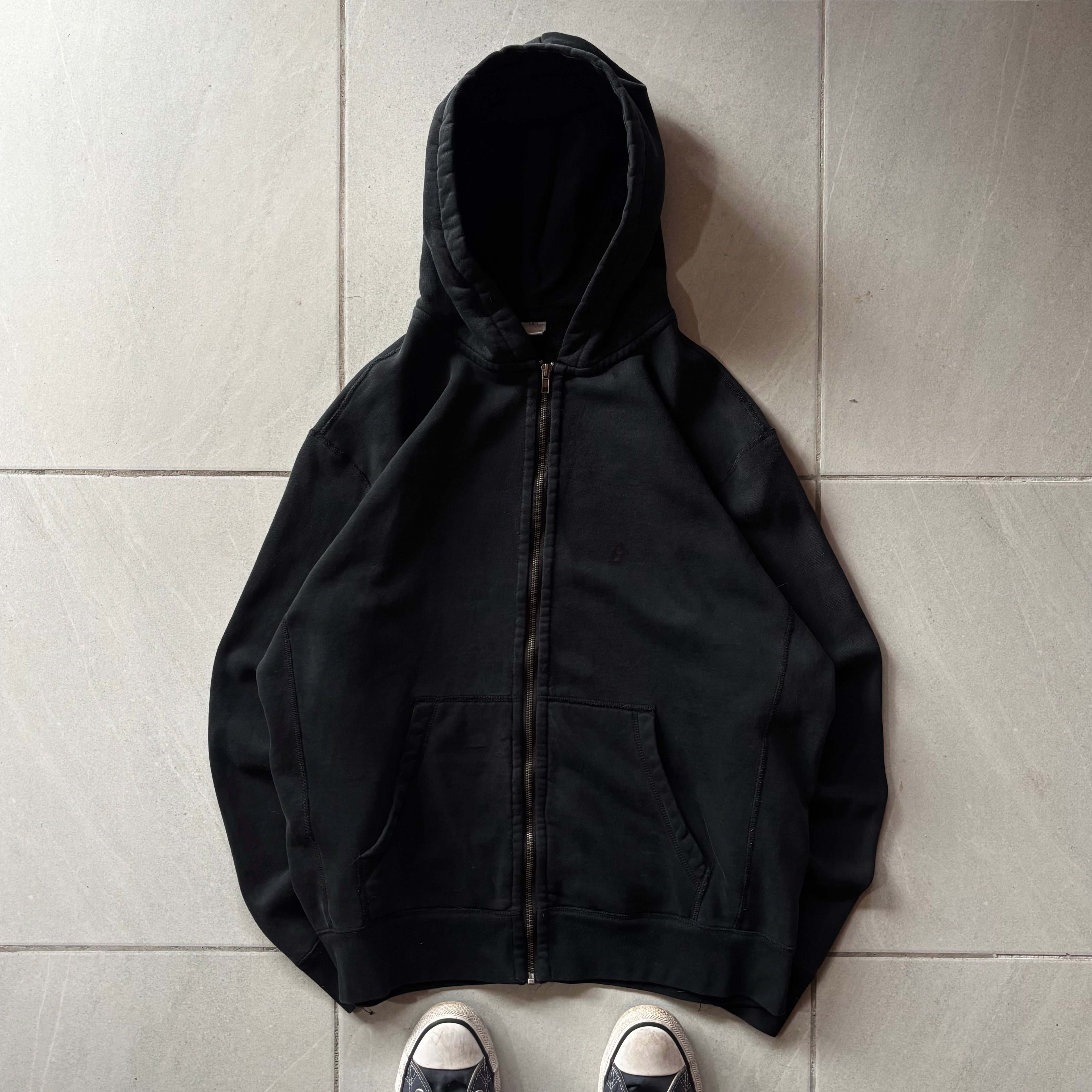 (L) HOODIE BASIC BLACK