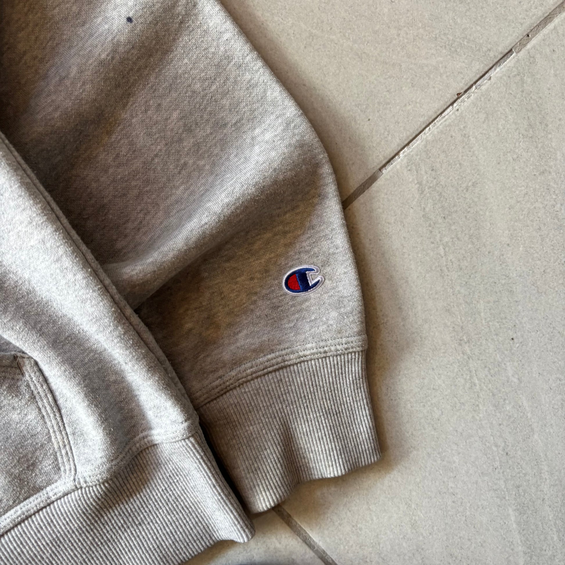 (M BOXY) CHAMPION BIG LOGO HOODIE