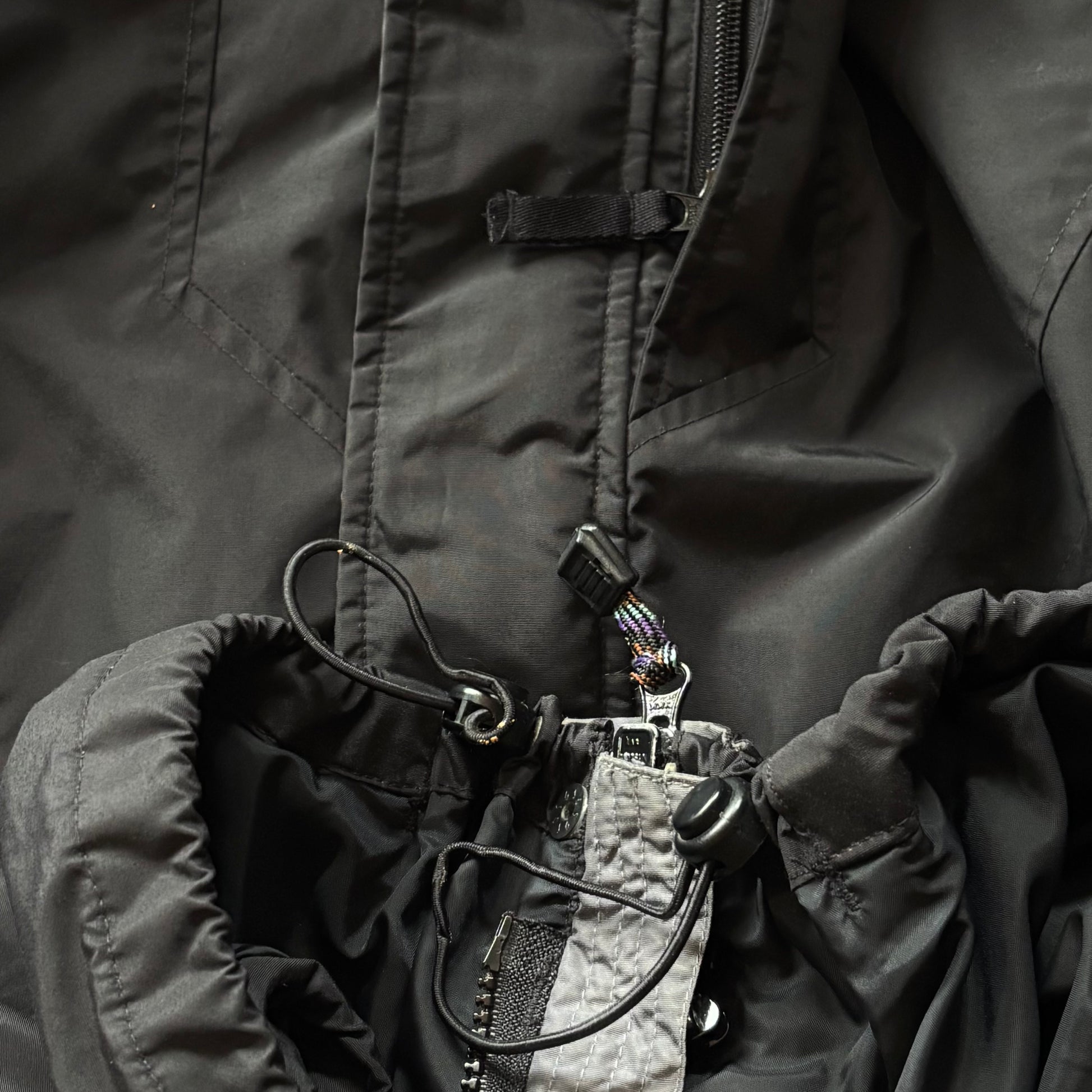 (Xl) COLUMBIA WINDBREAKER BLACK