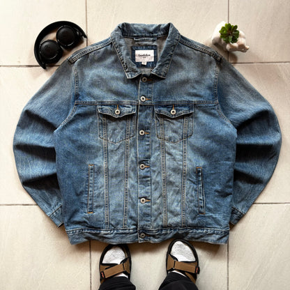 (Xl BOXY) GL DENIM JACKET