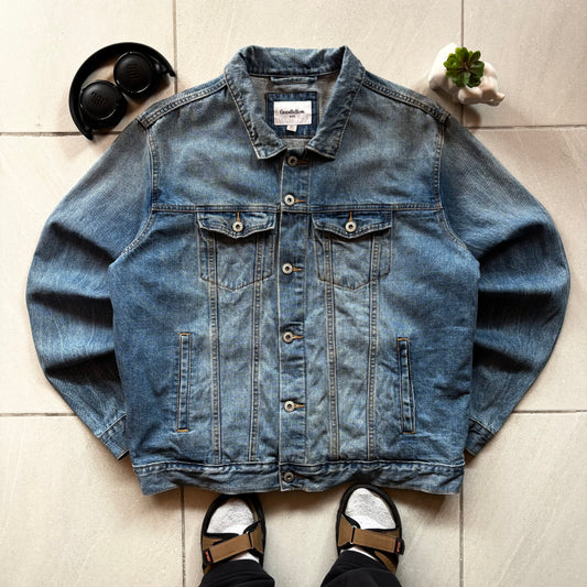 (Xl BOXY) GL DENIM JACKET