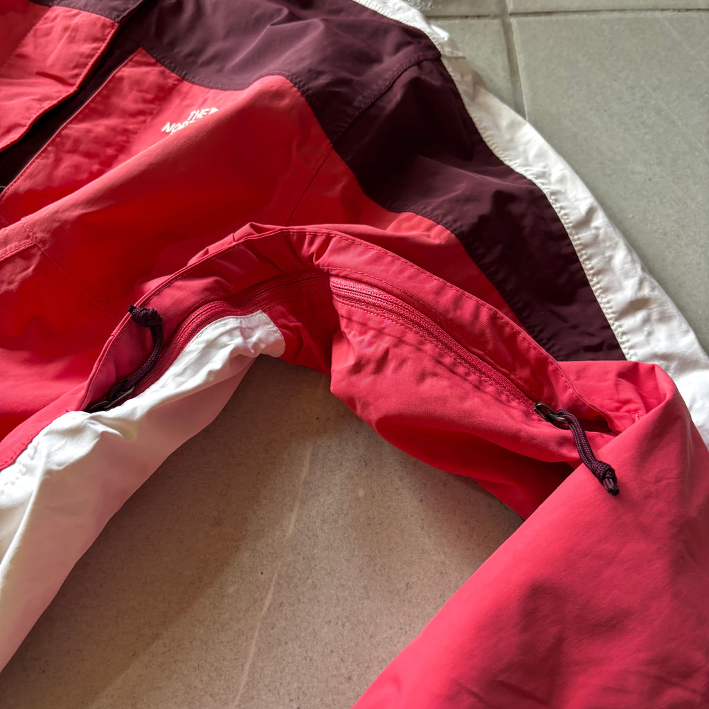 (M) TNF HYVENT FAUX FUE LINED WINTER JACKET SKI COAT