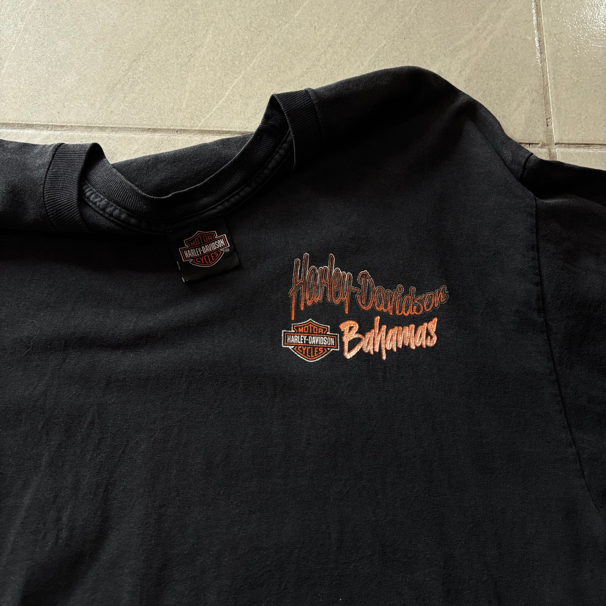 (Xl) HARLEY DAVIDSON FISH TEE