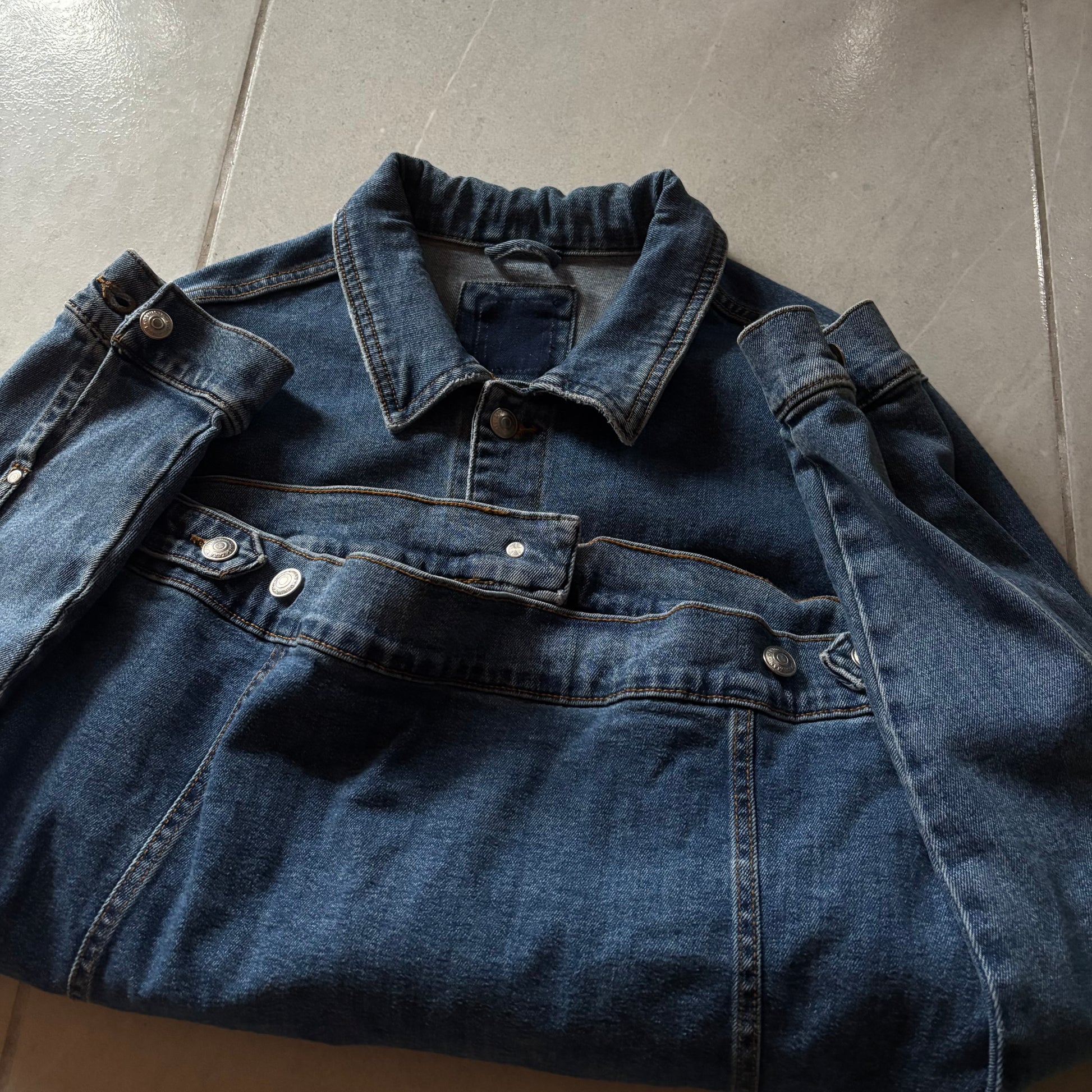(L) DENIM JACKET PERFECT FIT