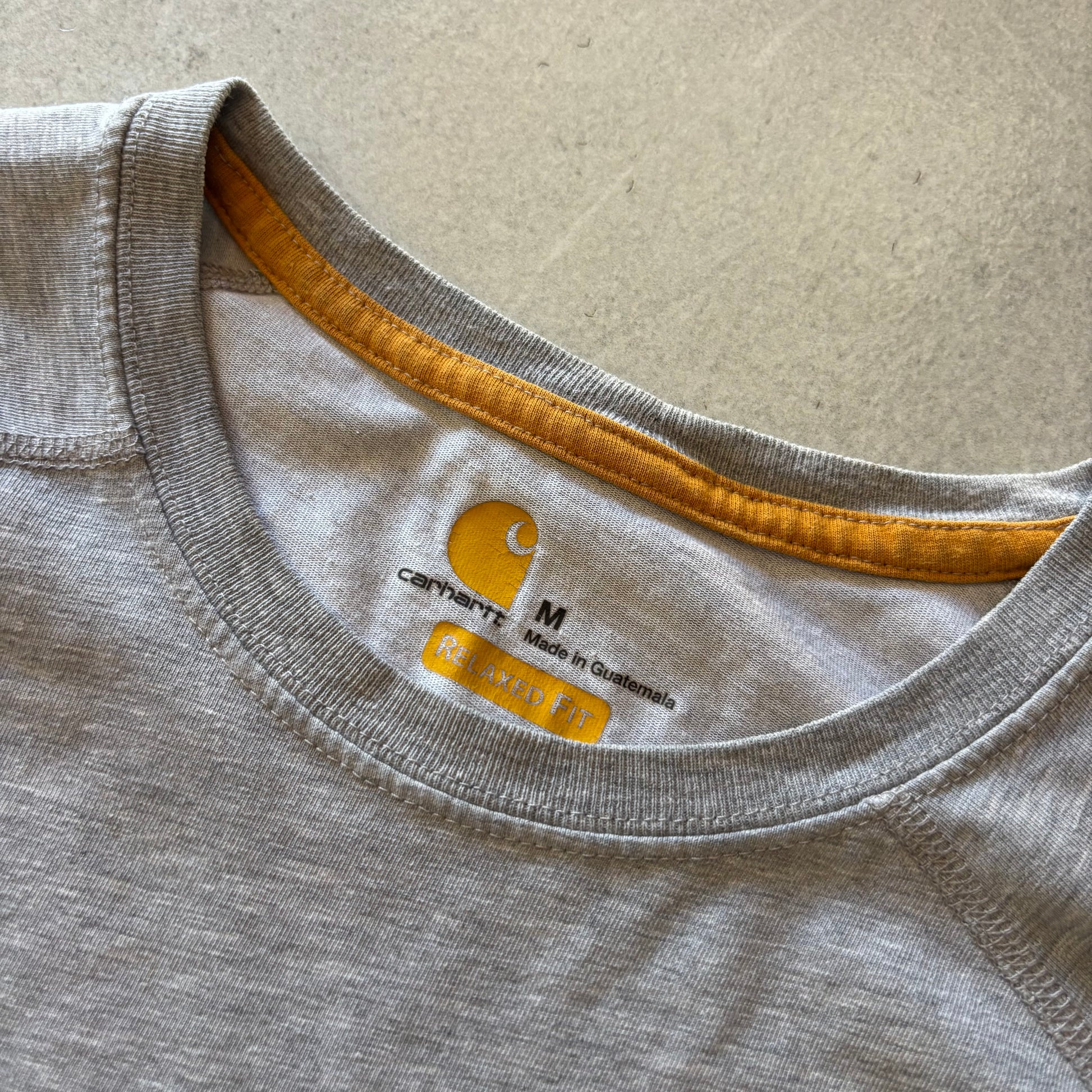 (M) CARHARTT POCKET TEE GRAY