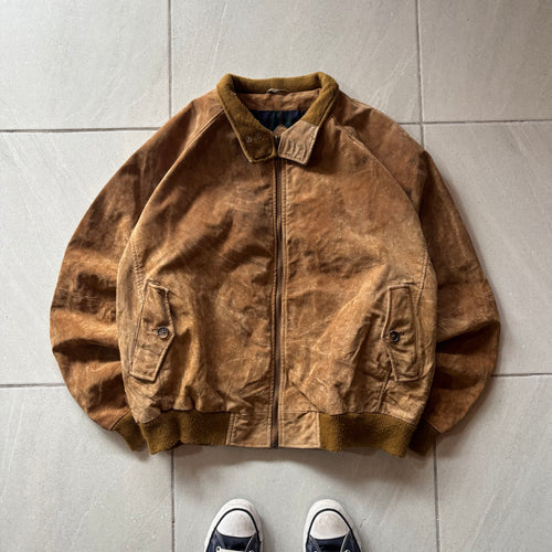 (Xl) ORVIS LEATHER JACKET