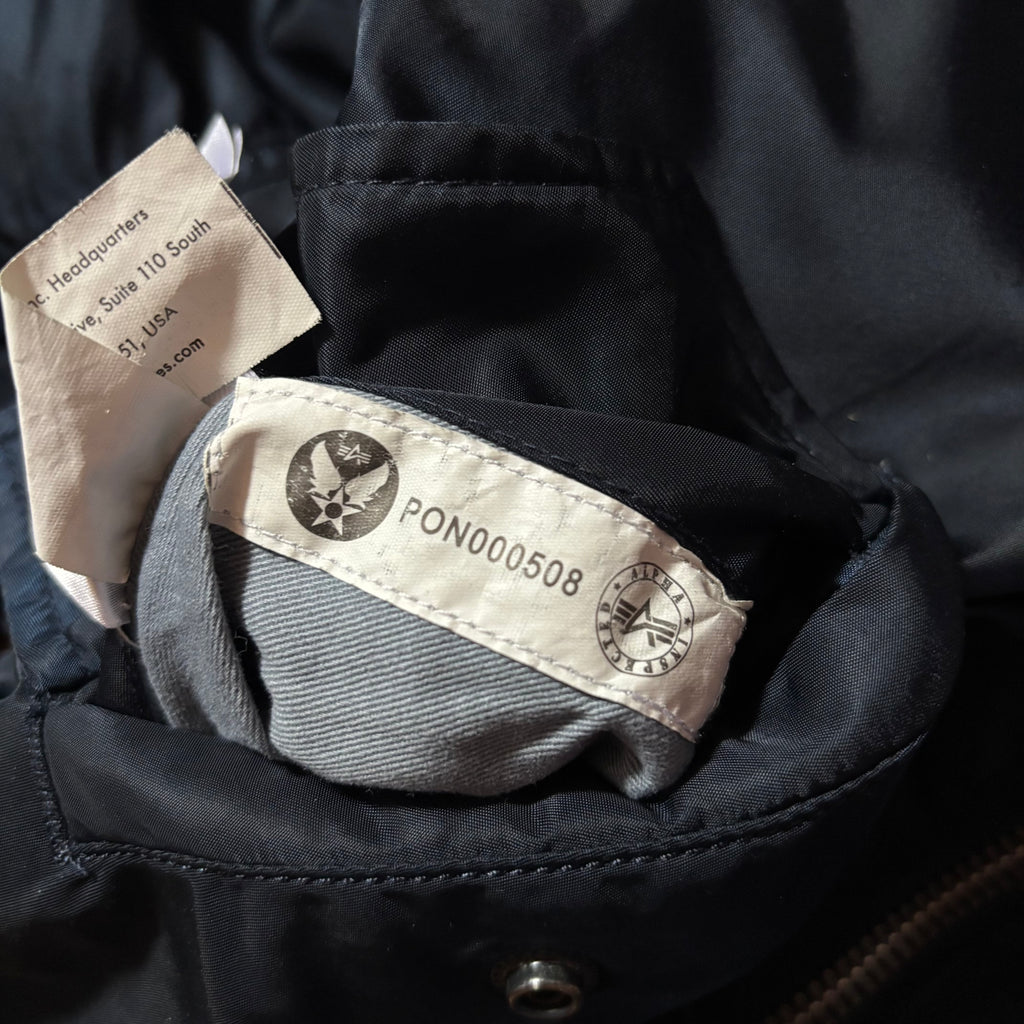 (S) VINTAGE ALPHA INDUSTRIES M1 BOMBER JACKET