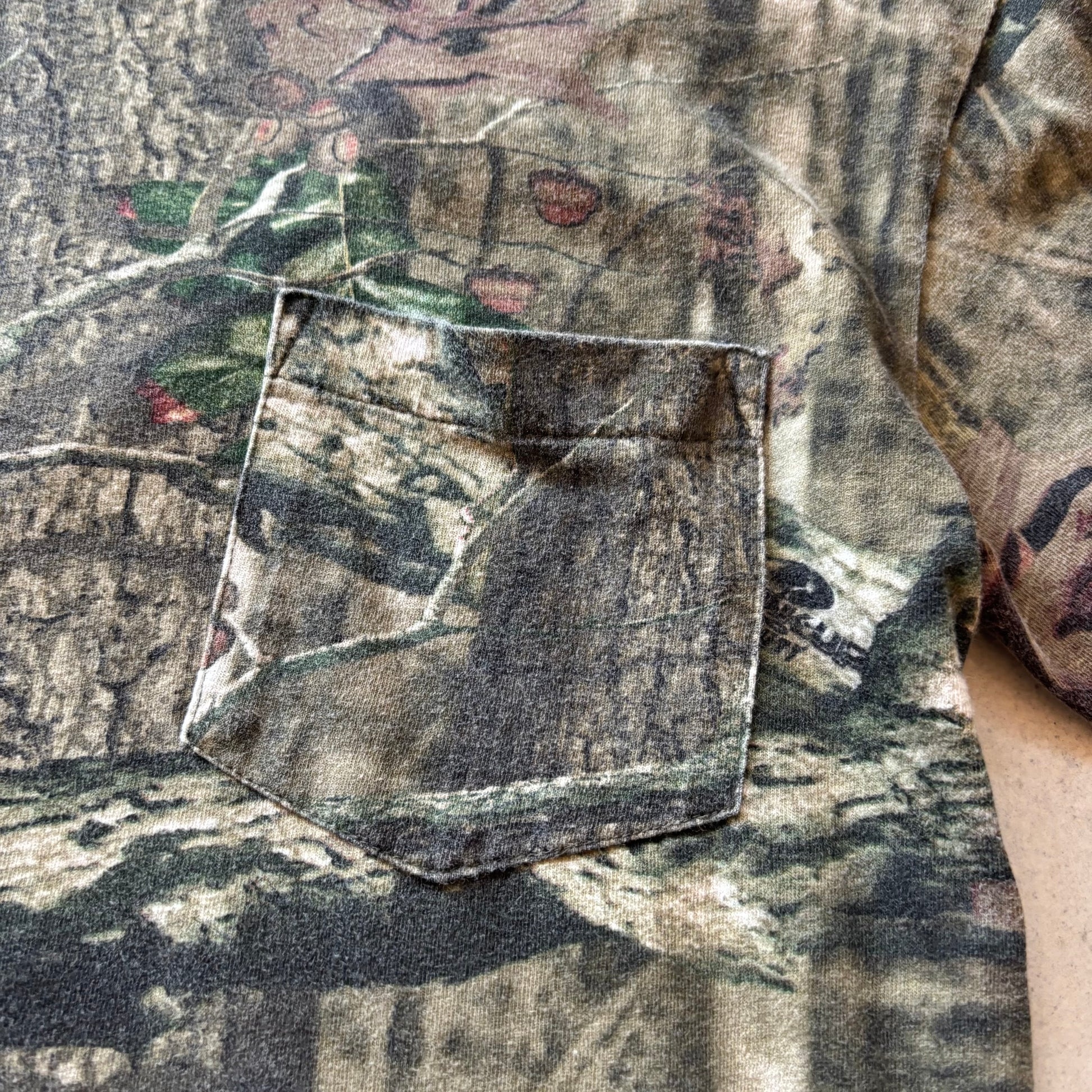 (M BOXY) CAMO PRINT TEE