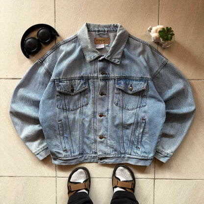 (M BOXY) DENIM JACKET WRANGLER HERO - PERFECT FIT