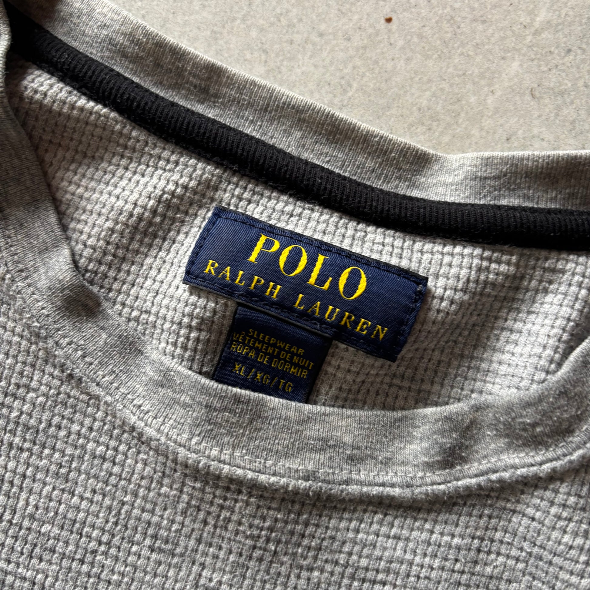 (Xl) SWEATER RALPH LAUREN GRAY