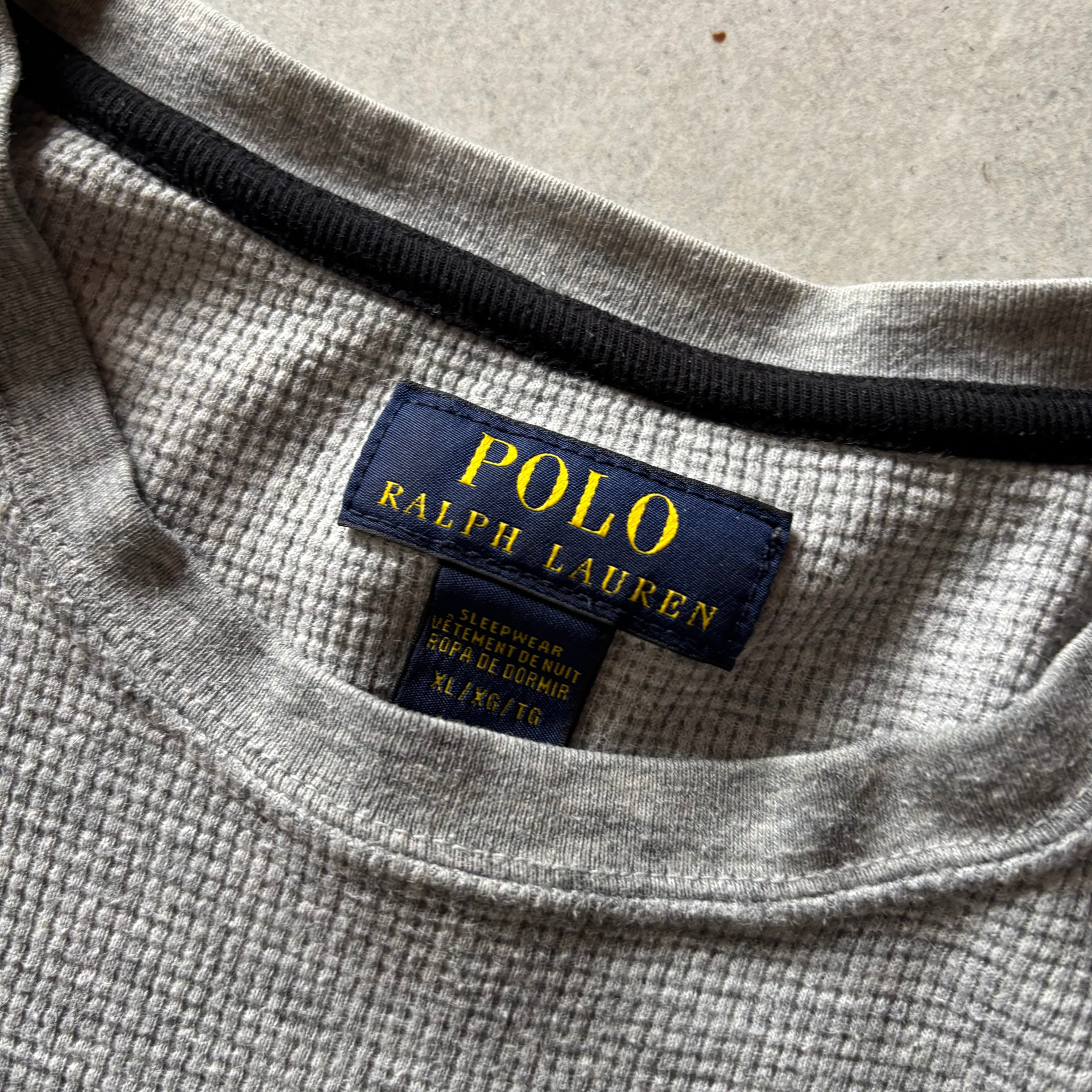 (Xl) SWEATER RALPH LAUREN GRAY
