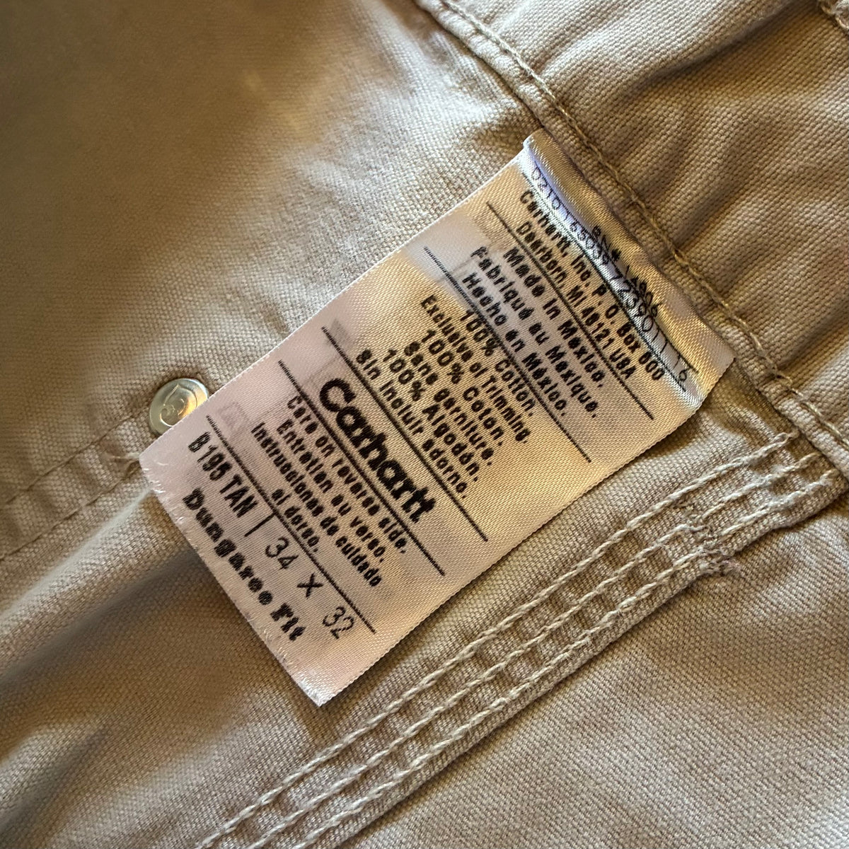 (34/32) CARHARTT DK BIG LOGO