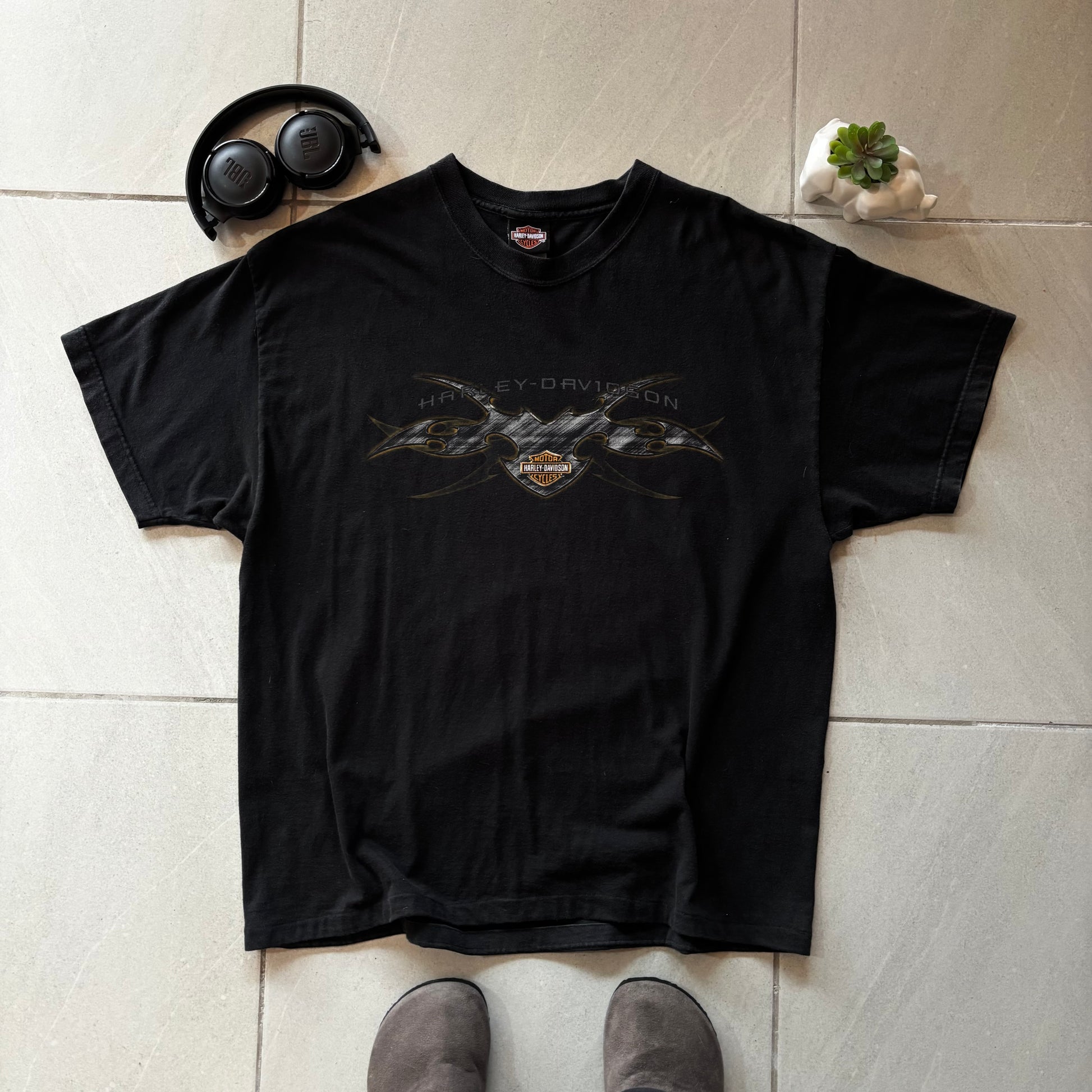 (XL BOXY) HARLEY DAVIDSON TRIBAL FLAME