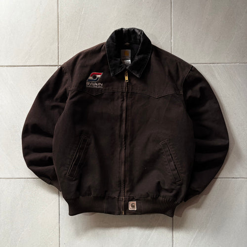 (L) VINTAGE CARHARTT SANTA FE JACKET J14 DKB