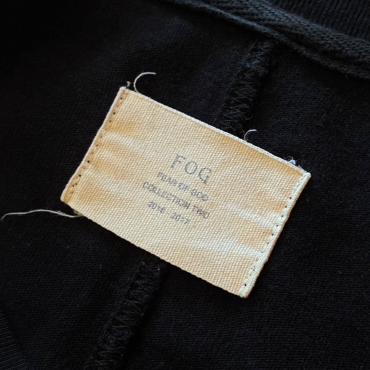 (L) FEARS OF GOD COLLECTION 2016-2017