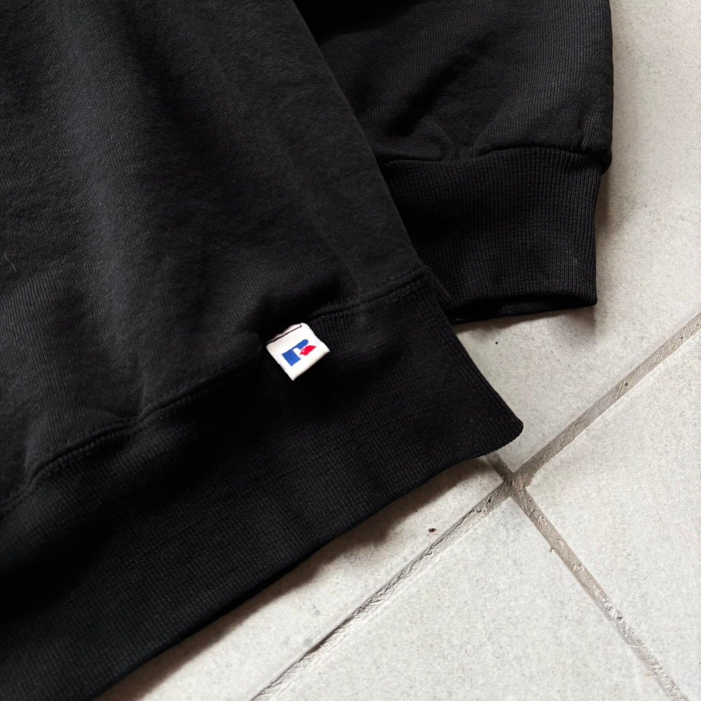 (L BOXY) VINTAGE RUSSELL CREWNECK 90s - SUN FADED