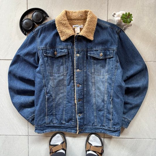(Xl BOXY) MARAVOTTO DENIM JACKET - NEW