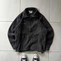 (M BOXY) COLUMBIA FLEECE JACKET GRAY