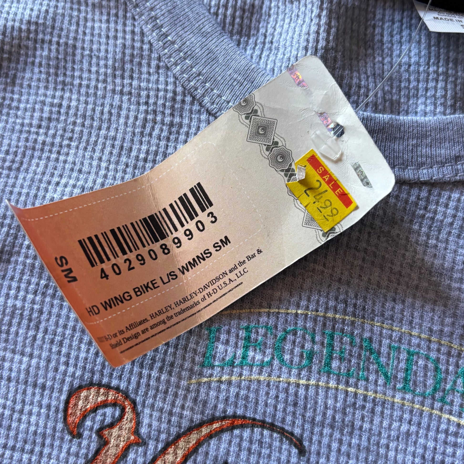 (S) HARLEY DAVIDSON LONG SLEEVE - NEW