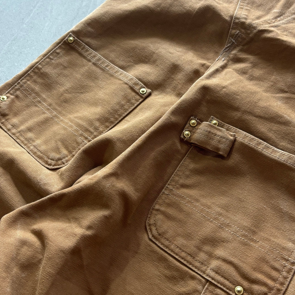 (30/30) CARHARTT OVEROL BEIGE BRN