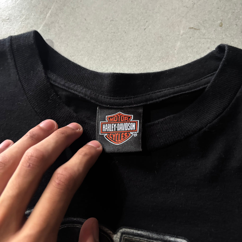 (L BOXY) HARLEY DAVIDSON VINTAGE TEE EAGLE