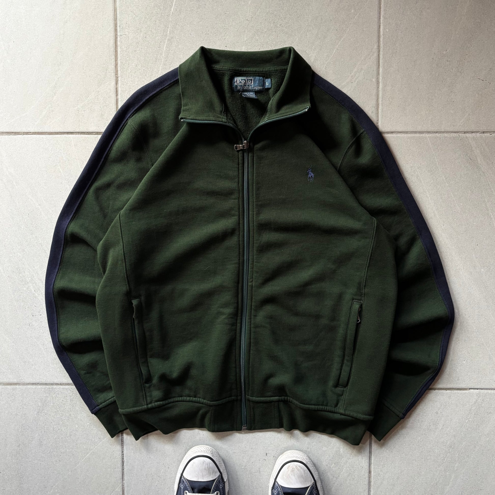 (L) RALPH LAUREN FLEECE JACKET - NEW