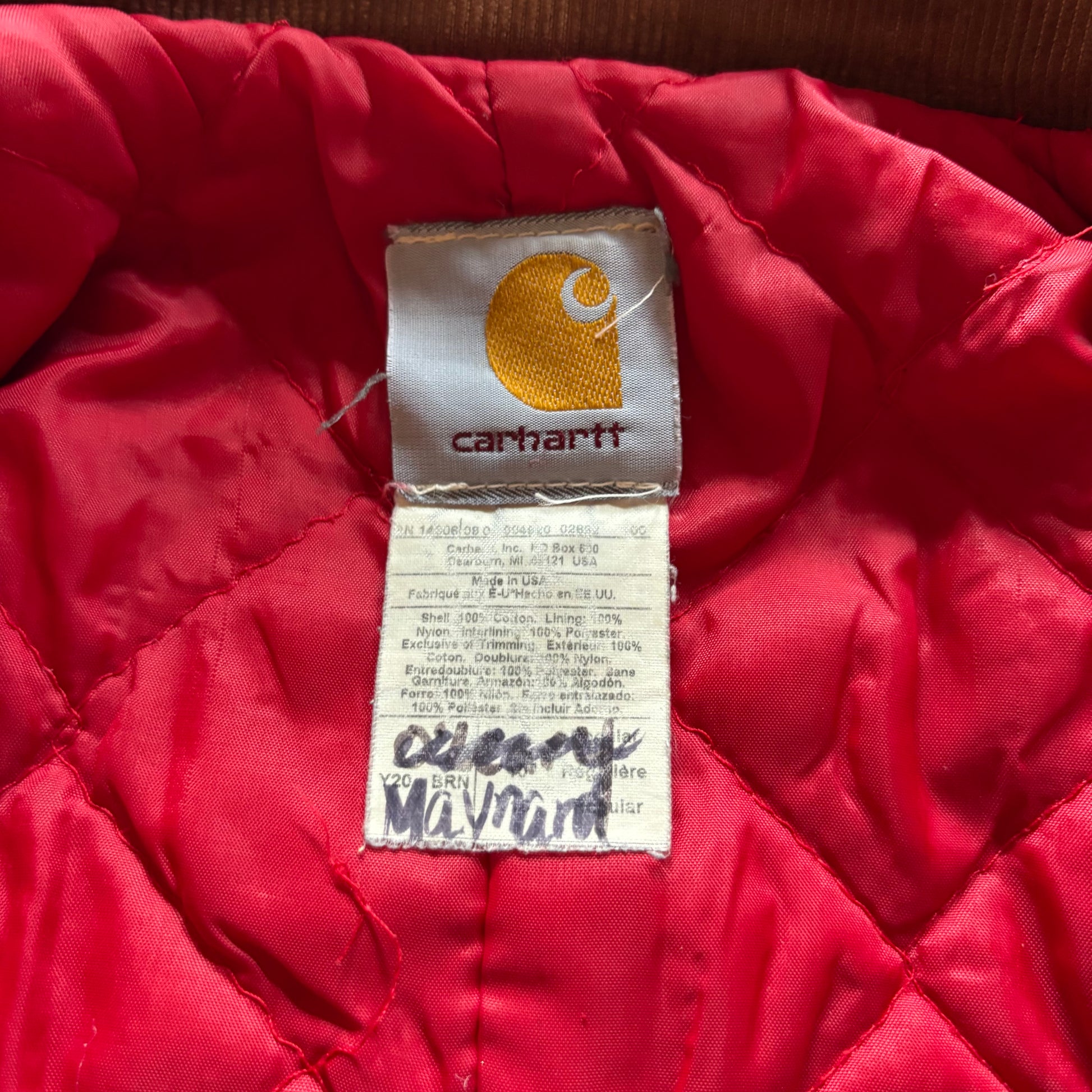 (10KID FIT XXS) CARHARTT DETROIT JACKET KID