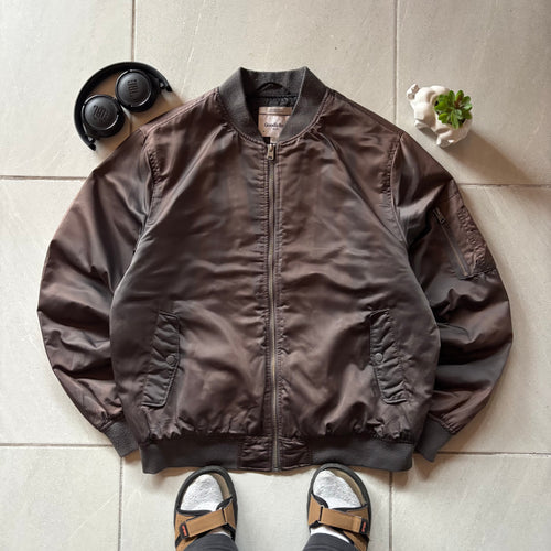 (L) BOMBER JACKET SUN FADED
