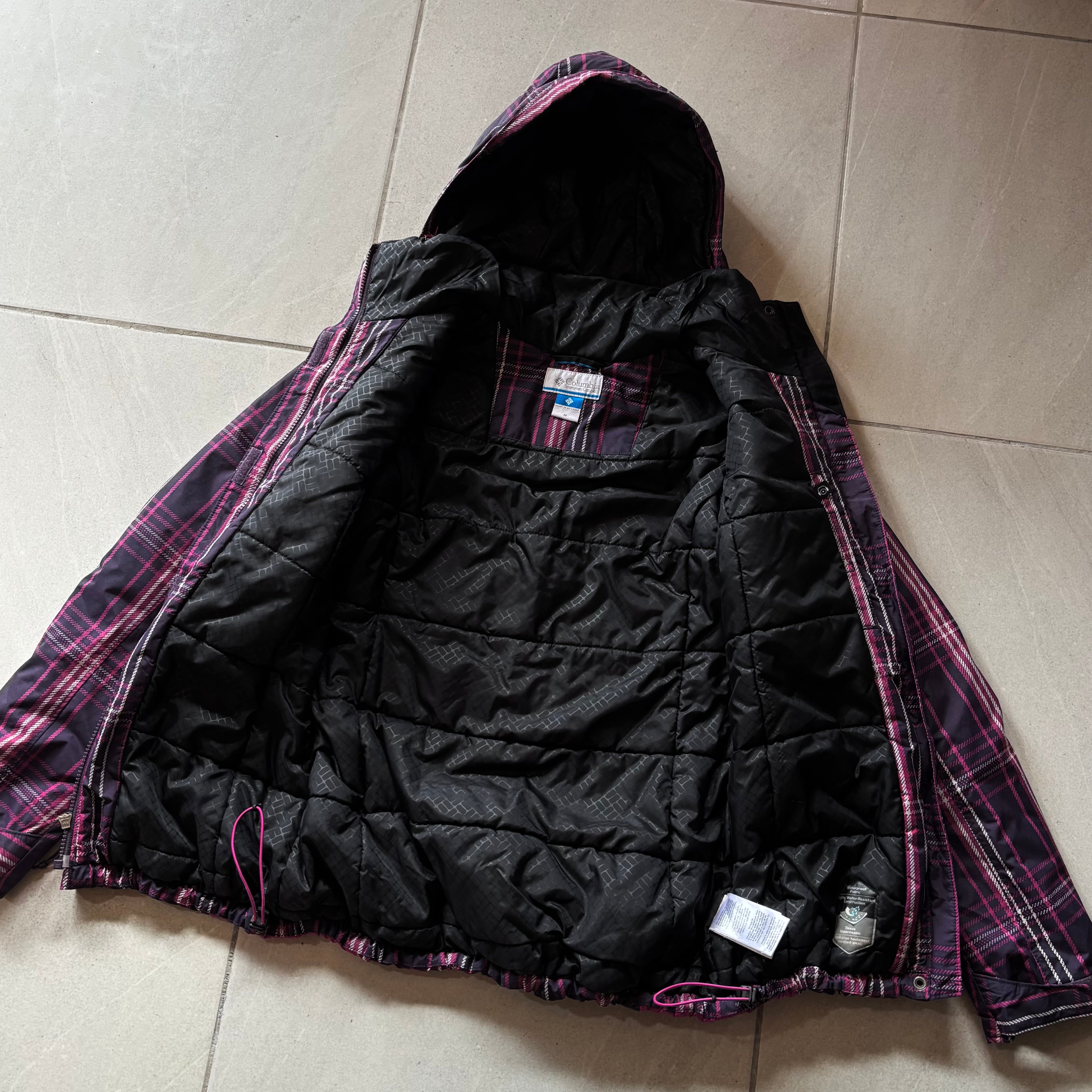 (M) COLUMBIA FUCHSIA SNOWY LAKE WATERPROOF