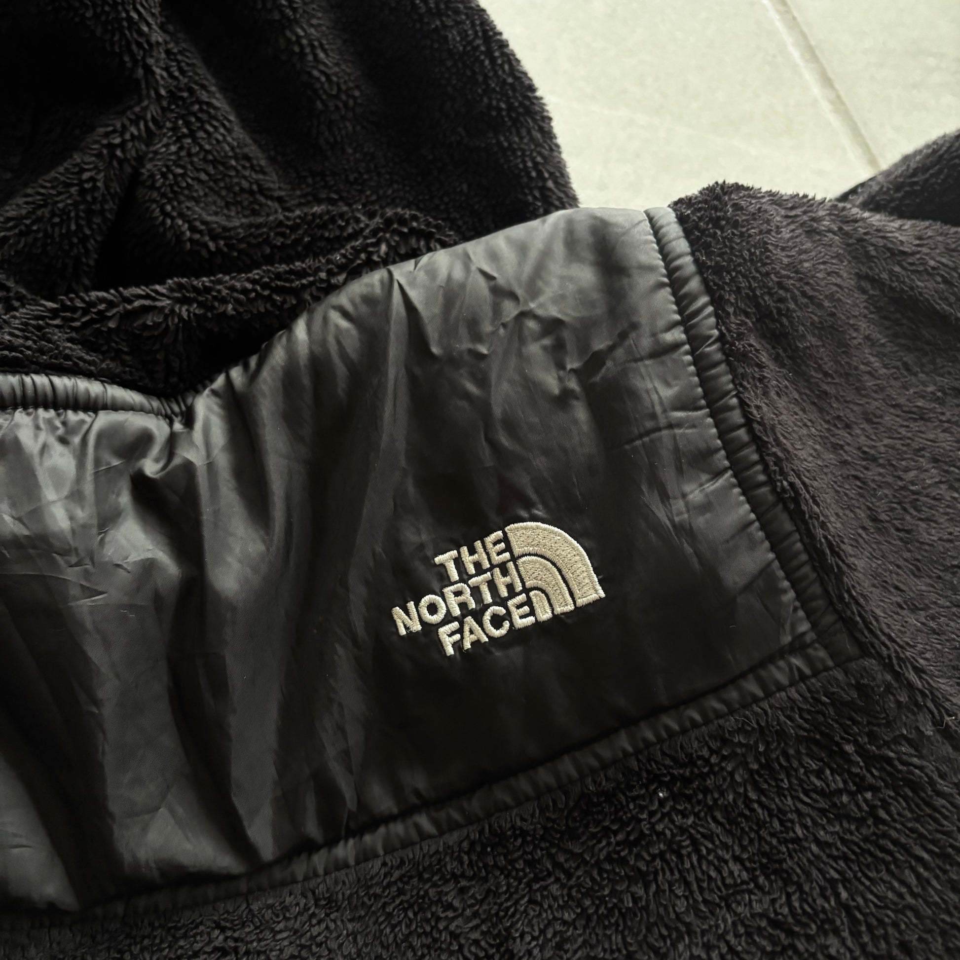 (S) TNF HOODIE FULL ZIP SHERPA LINED