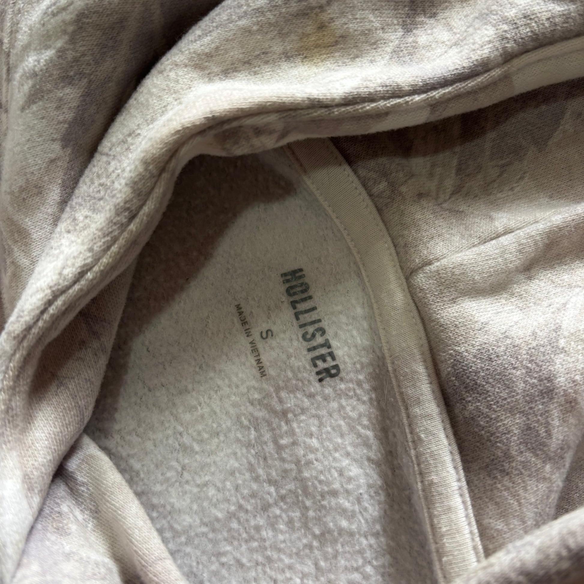 (M BOXY) HOLLISTER CAMO HOODIE