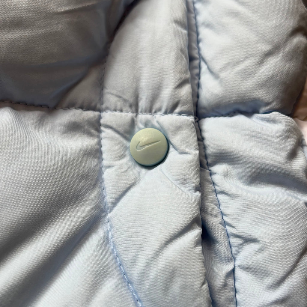 (M) VINTAGE NIKE 00's PUFFER JACKET - PLUMAS - SKY BLUE