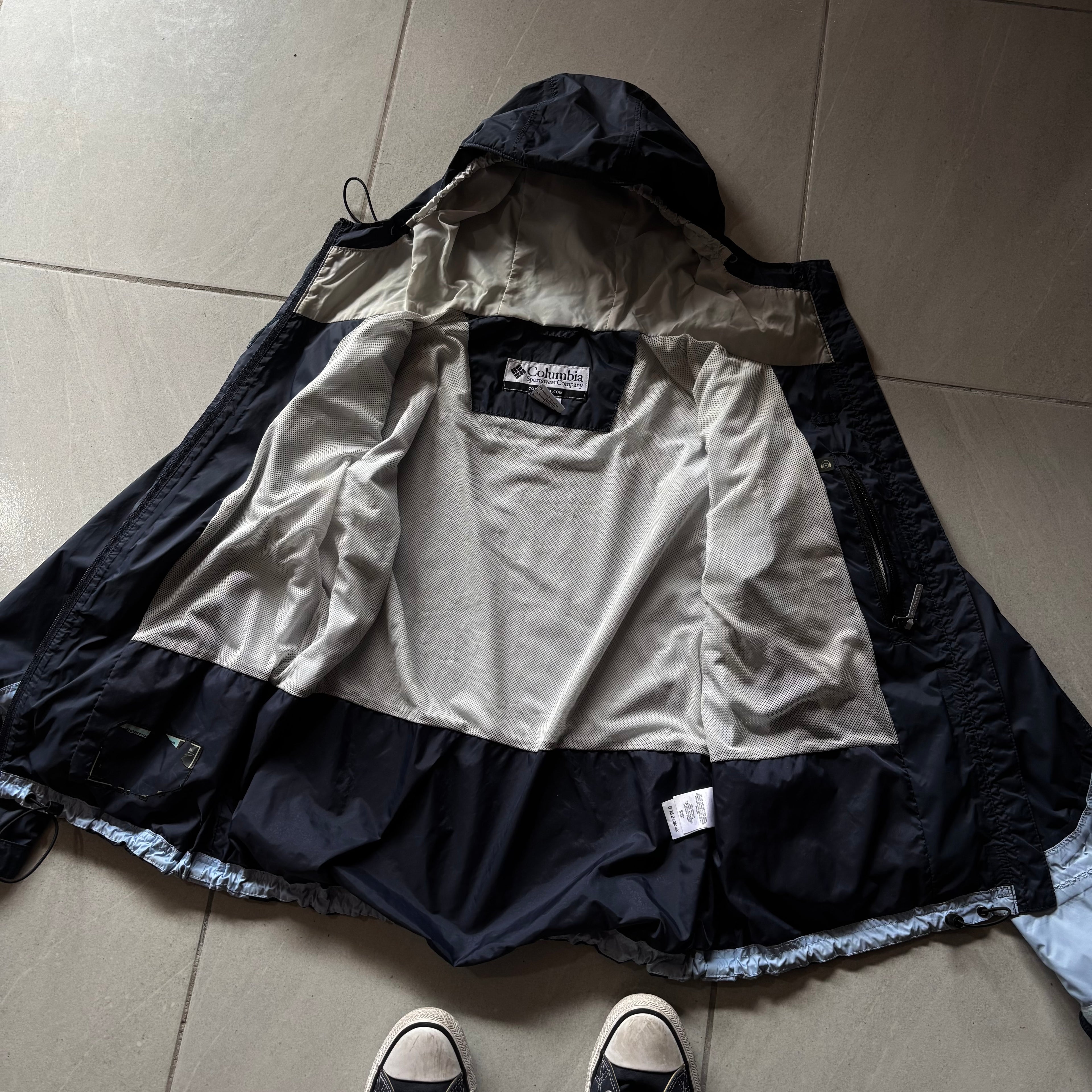 (L) COLUMBIA WINDBREAKER OMNI TECH