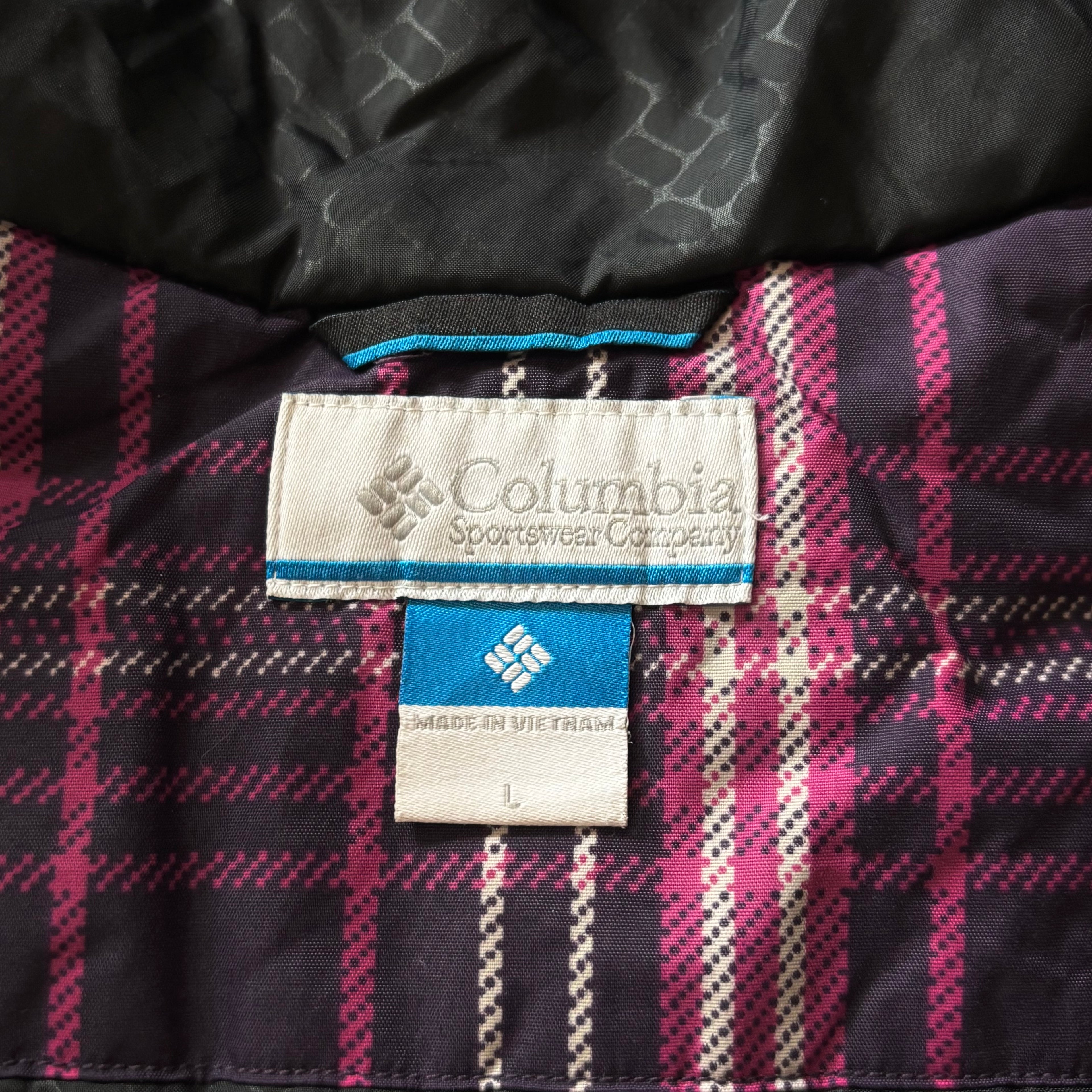 (L) COLUMBIA FUCHSIA SNOWY LAKE WATERPROOF