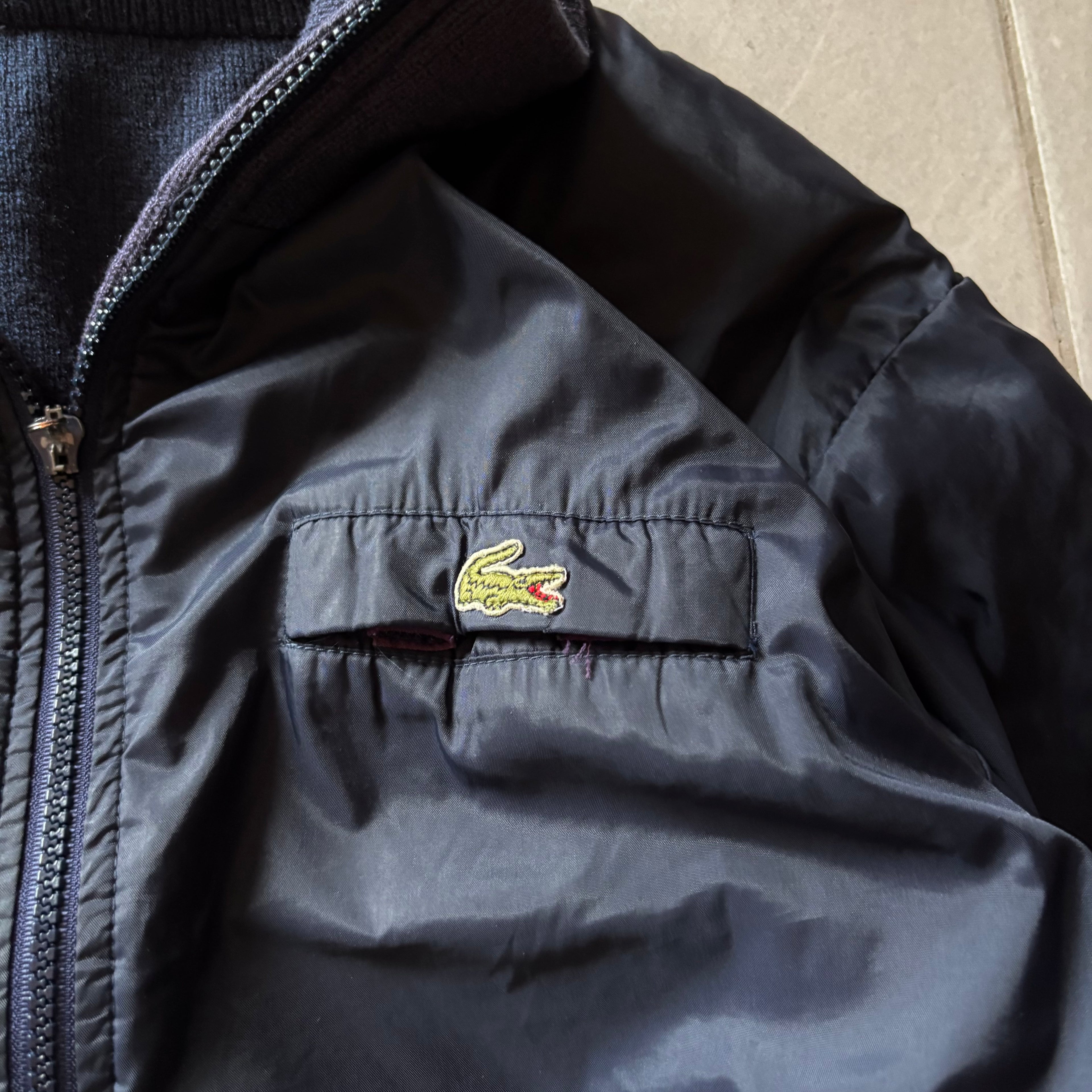 (L) LACOSTE VINTAGE BOMBER JACKET
