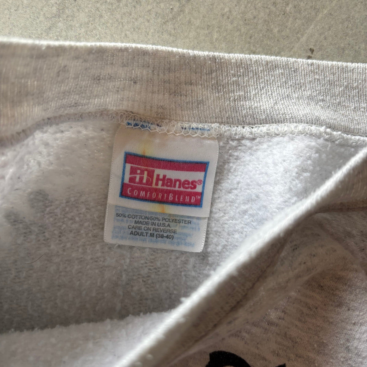 (M) VINTAGE HANES CREWNECK