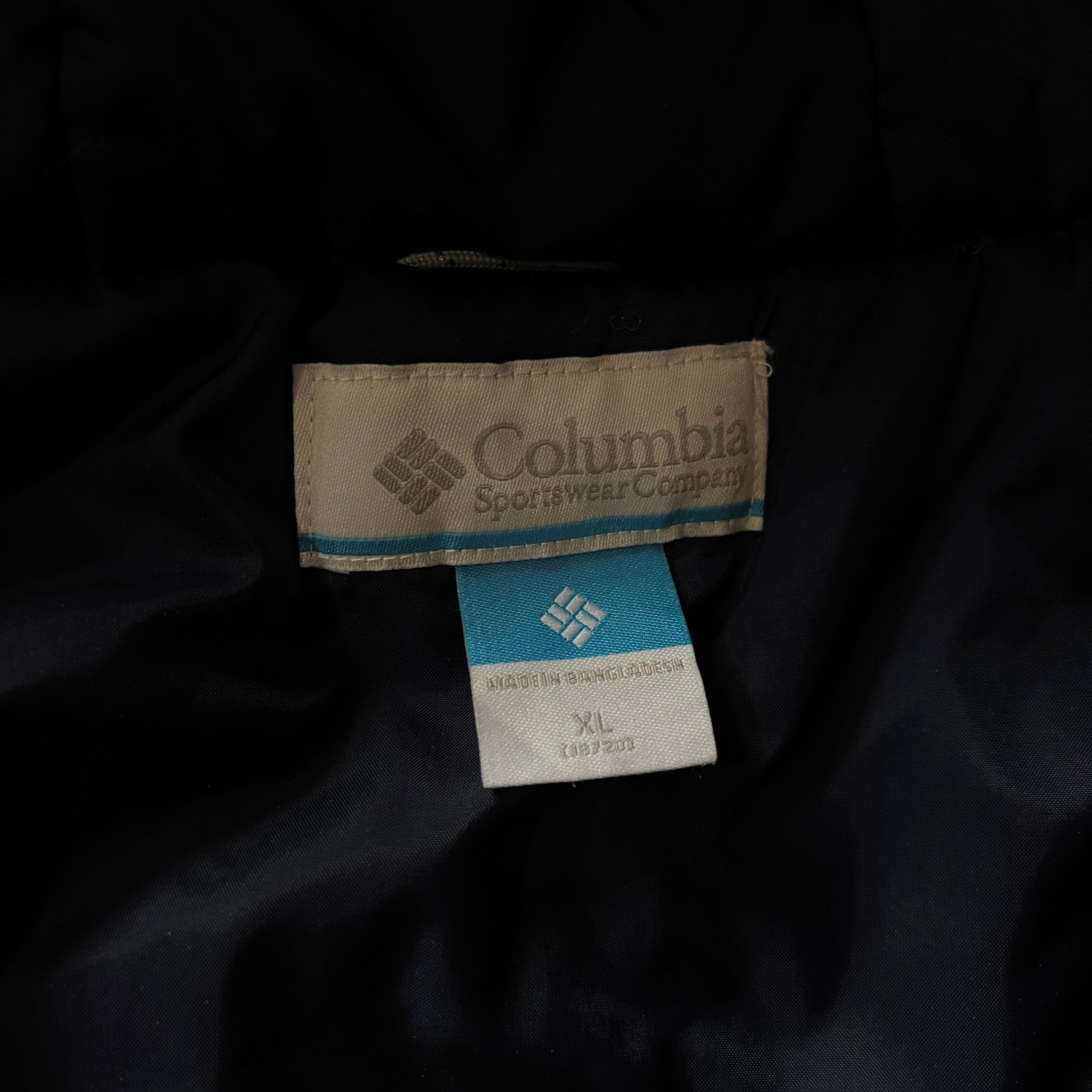(Xl) COLUMBIA MOUNTAIN SKY BLUE WATERPROOF
