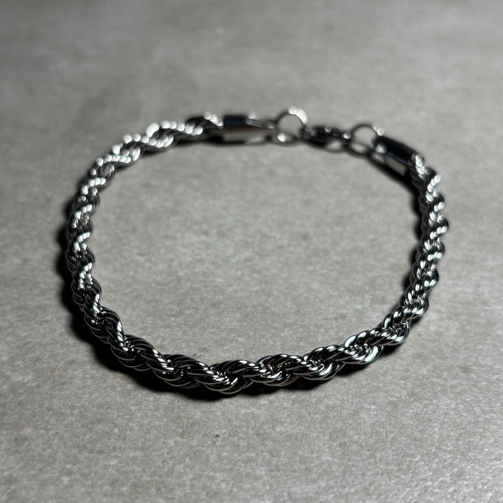 PULSERA ESPIRAL PLATEADA