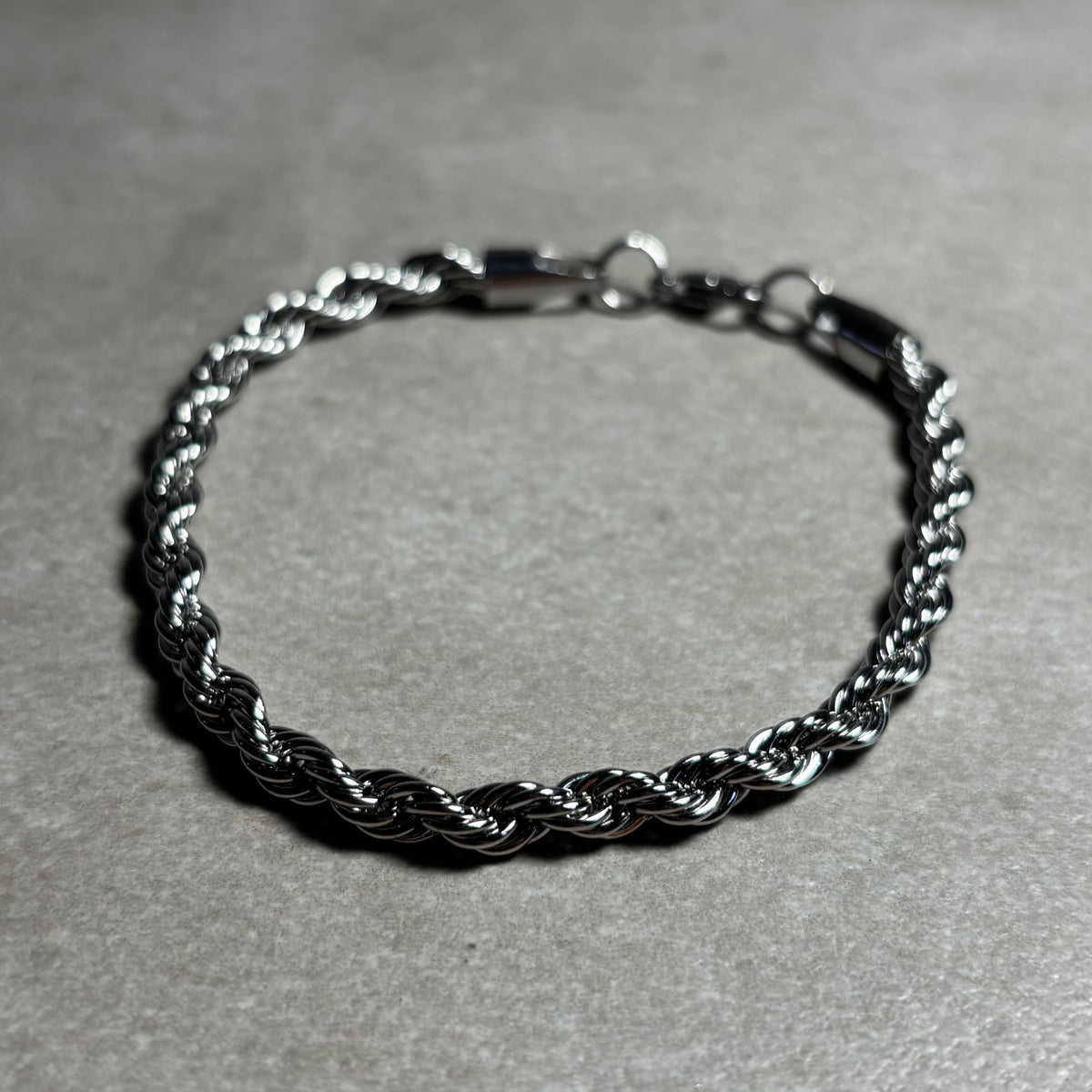 PULSERA ESPIRAL PLATEADA