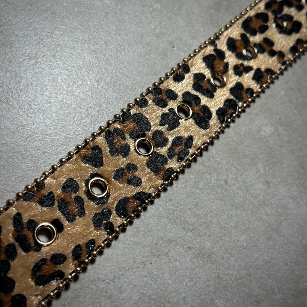 ANIMAL PRINT LEOPARD BELT