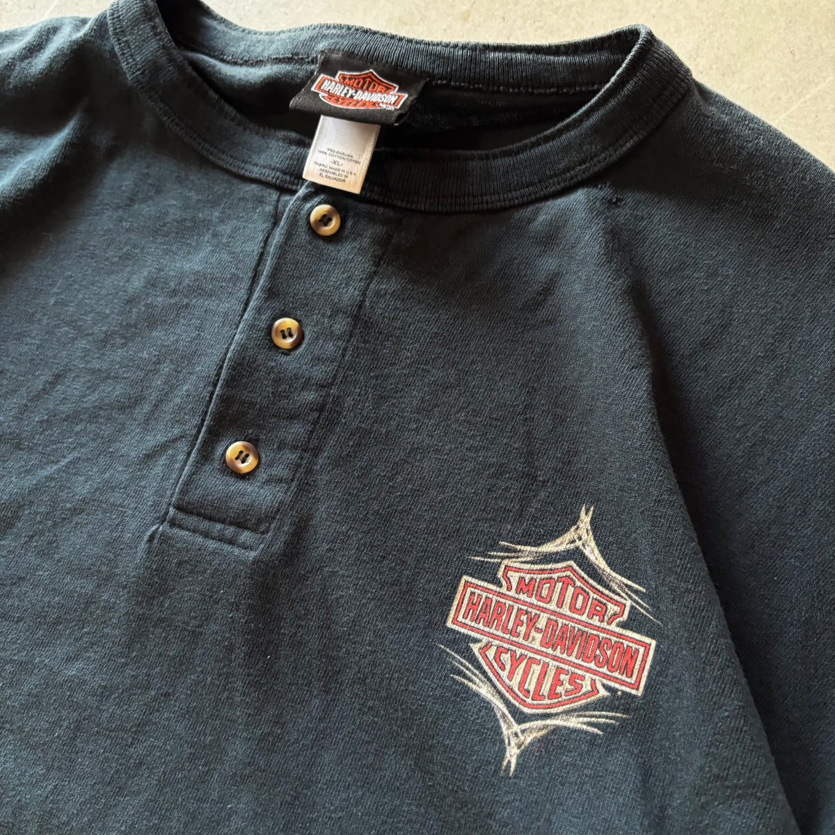 (L BOXY) HARLEY DAVIDSON VINTAGE TEE