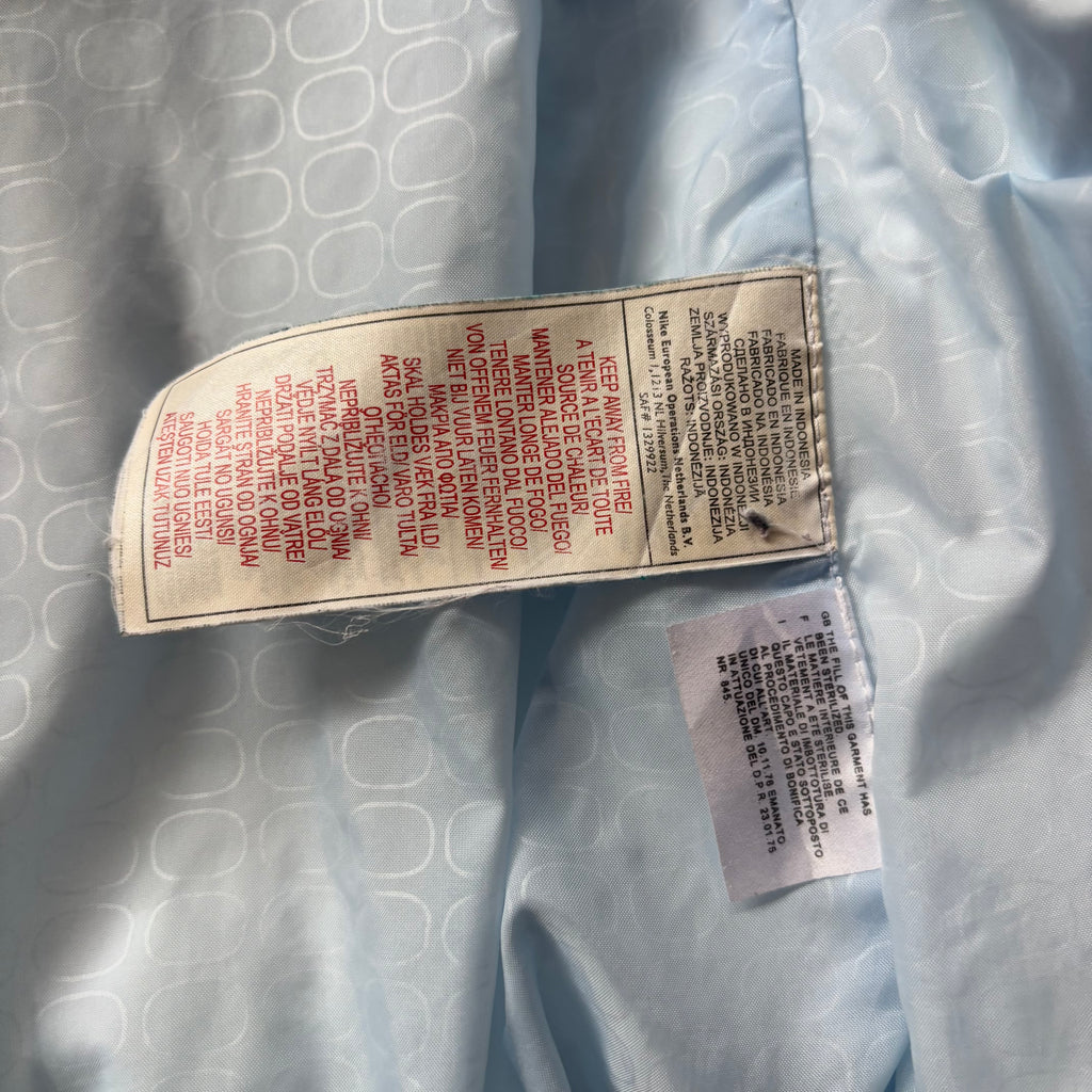 (M) VINTAGE NIKE 00's PUFFER JACKET - PLUMAS - SKY BLUE