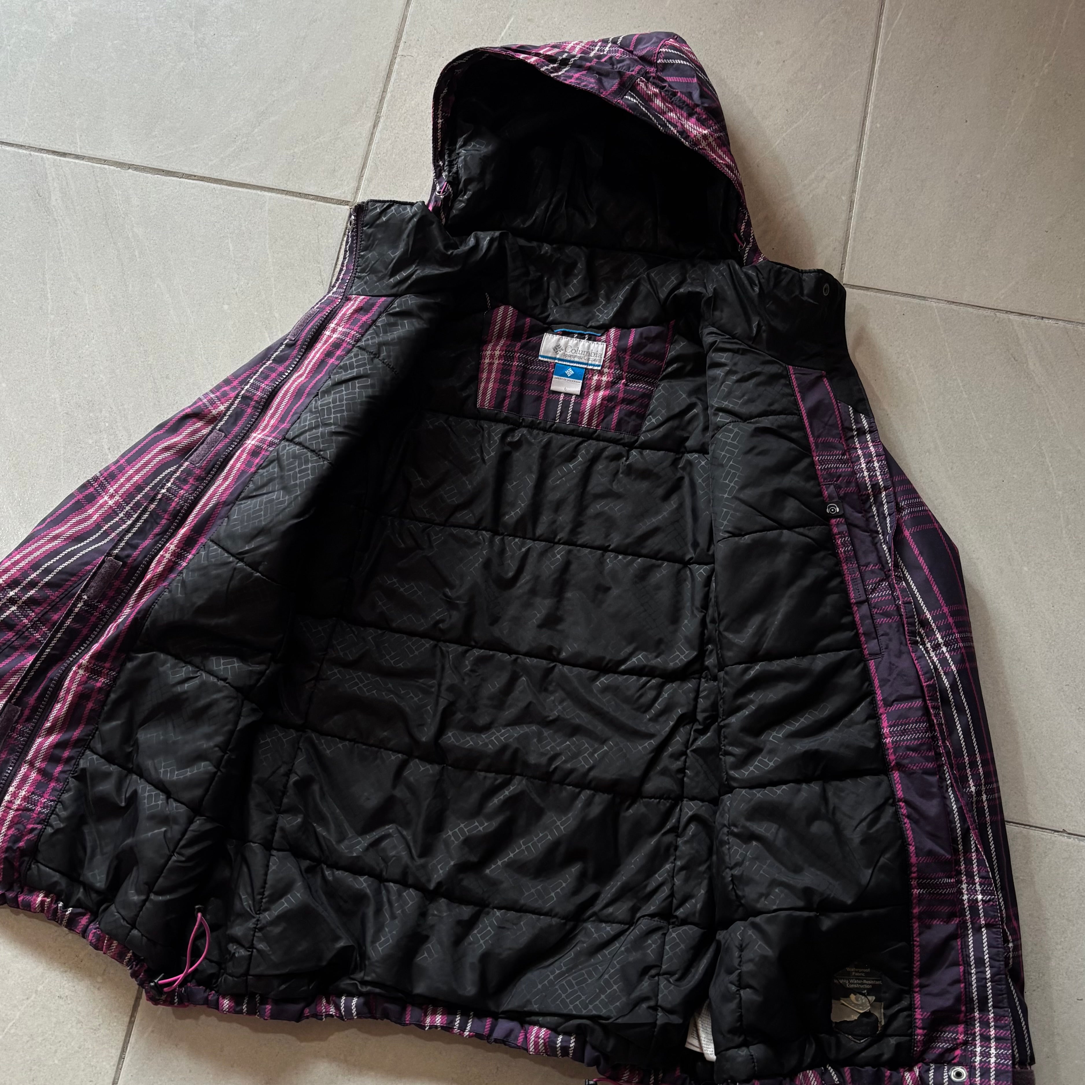 (L) COLUMBIA FUCHSIA SNOWY LAKE WATERPROOF