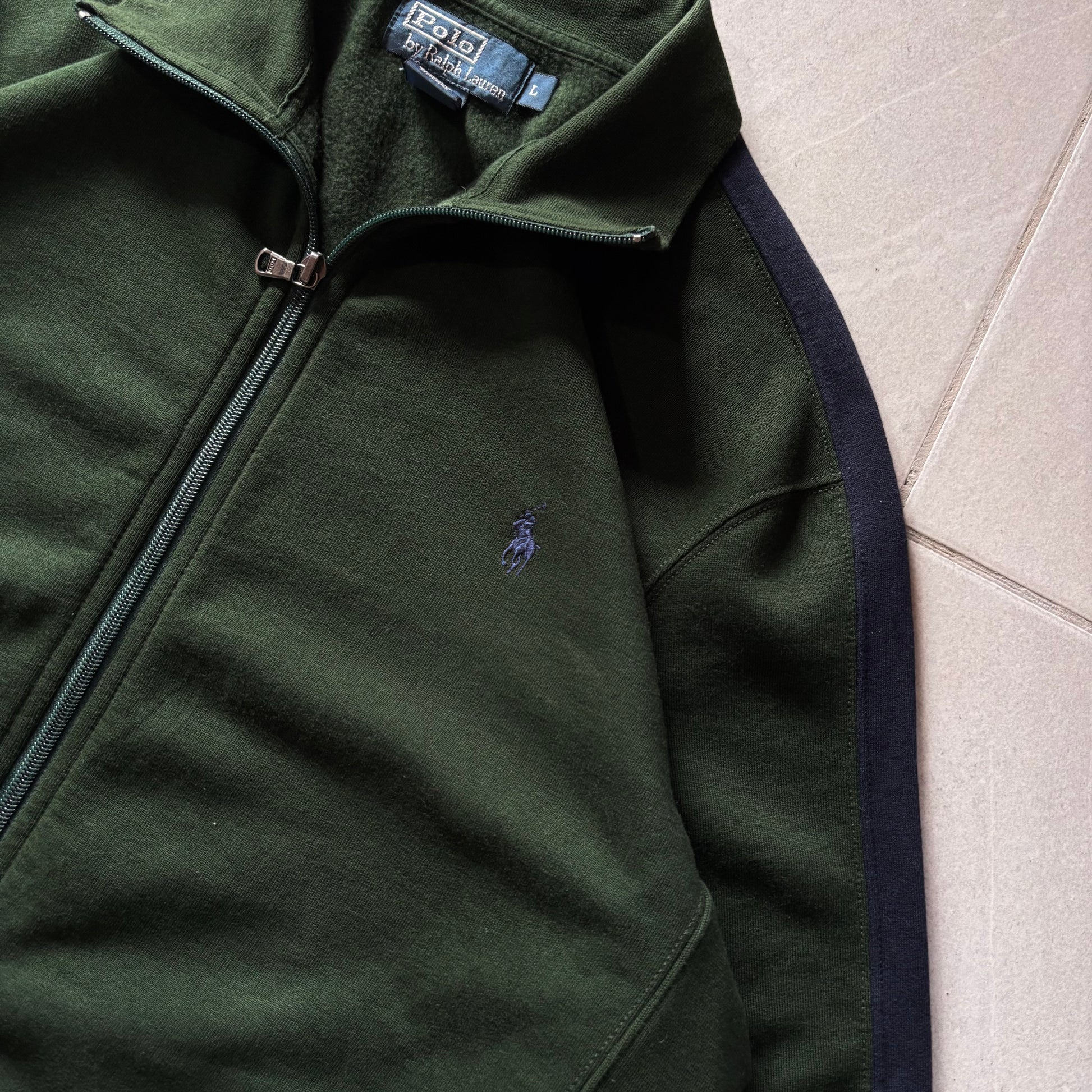 (L) RALPH LAUREN FLEECE JACKET - NEW