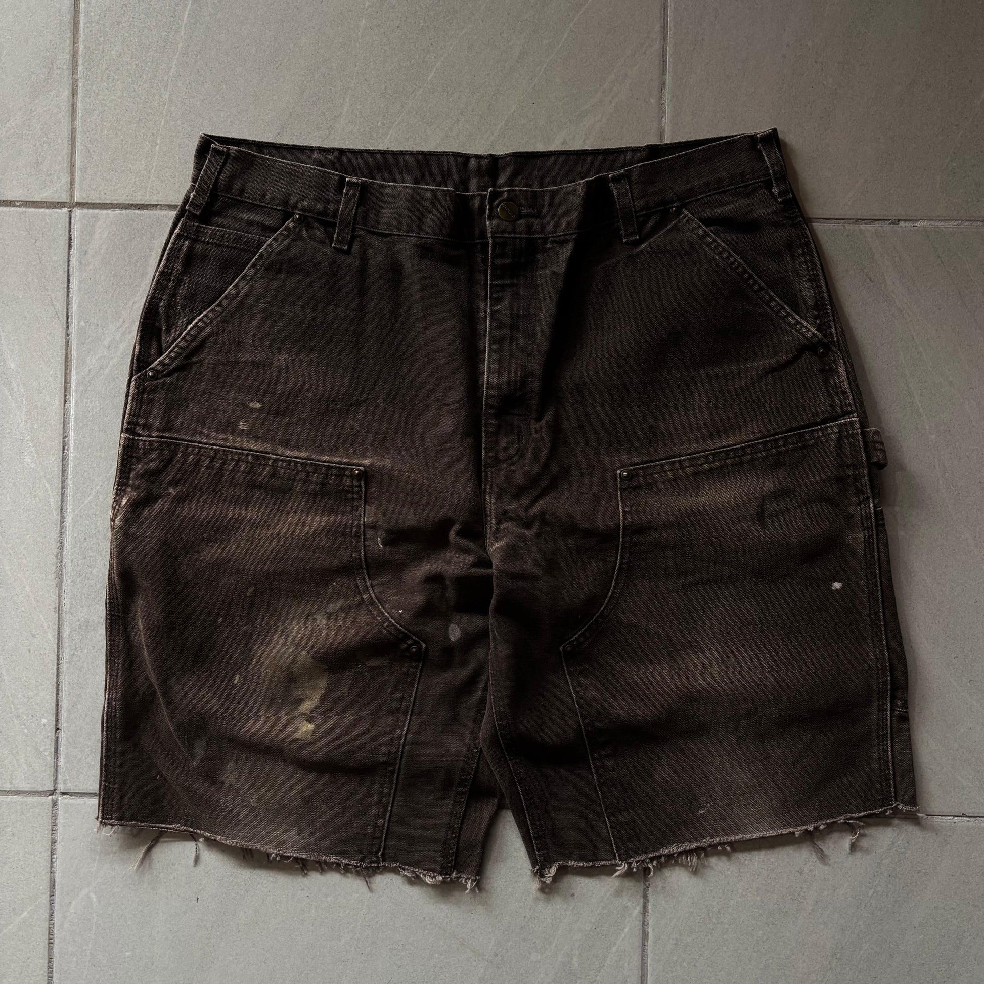 (38) CARHARTT BIG LOGO DK SHORT