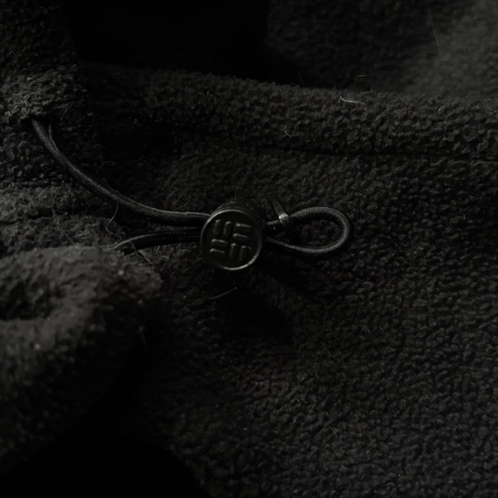 (M FIT L) COLUMBIA FLEECE JACKET BLACK