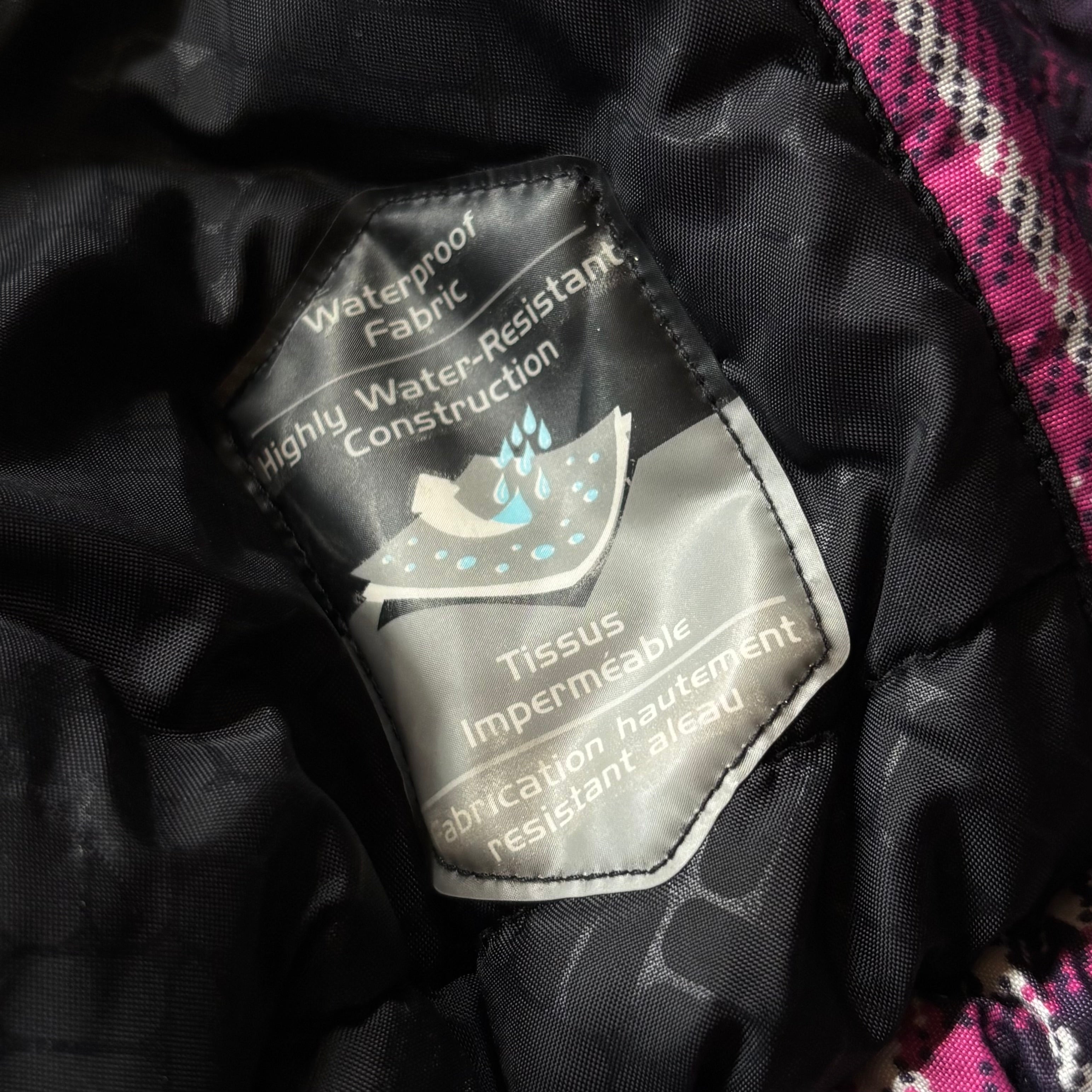 (M) COLUMBIA FUCHSIA SNOWY LAKE WATERPROOF