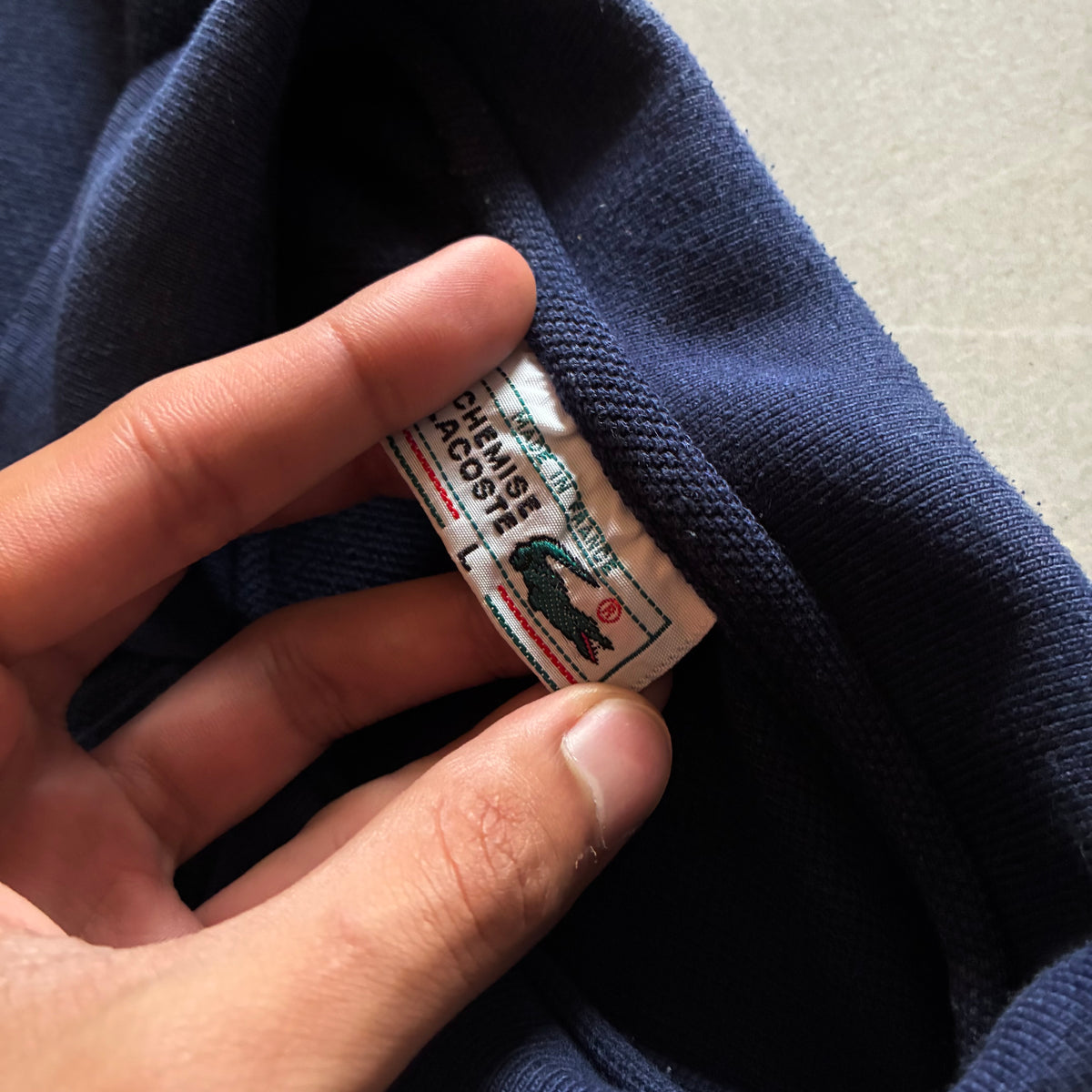 (L) LACOSTE POLO