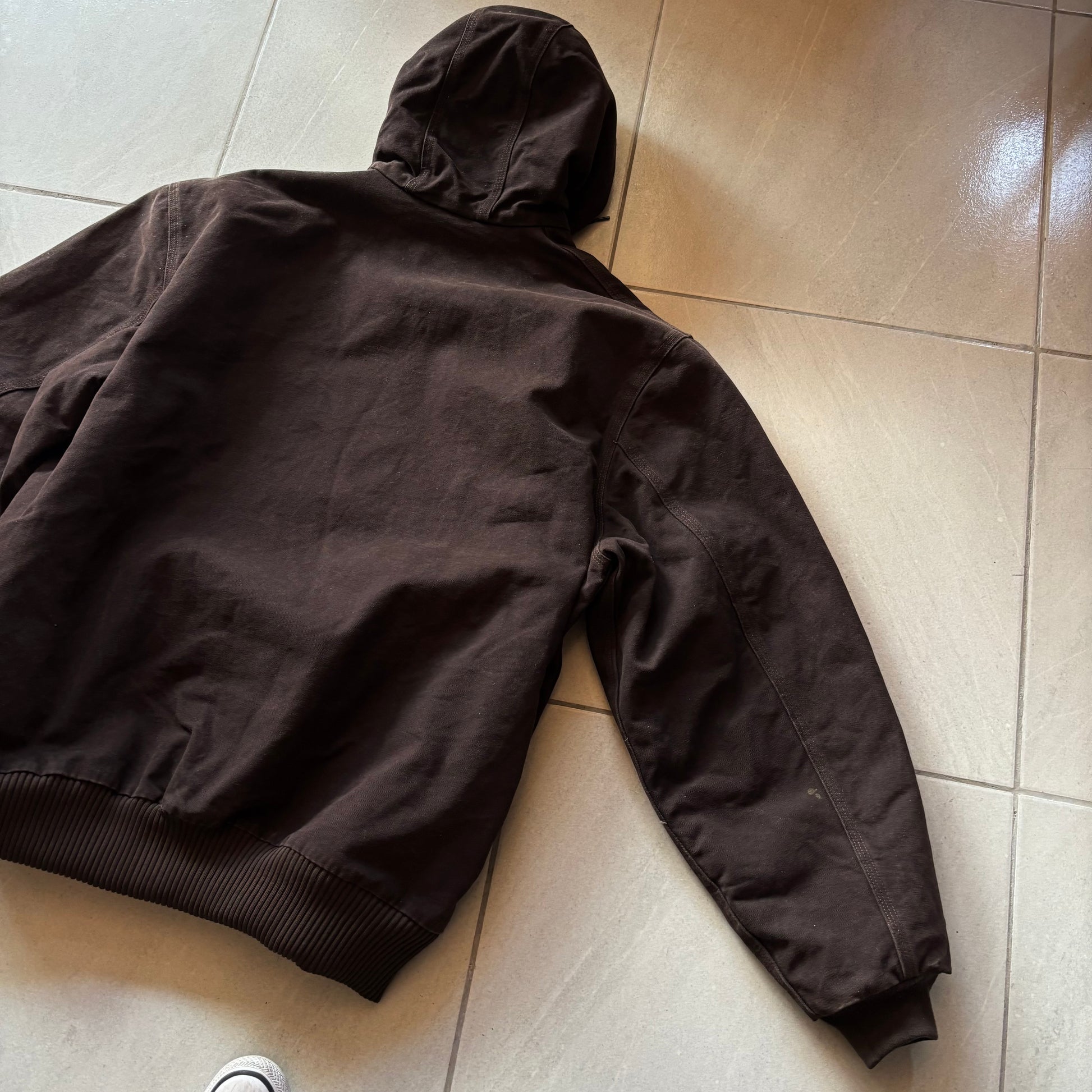 (Xl) VINTAGE CARHARTT ACTIVE JACKET J130 DKB